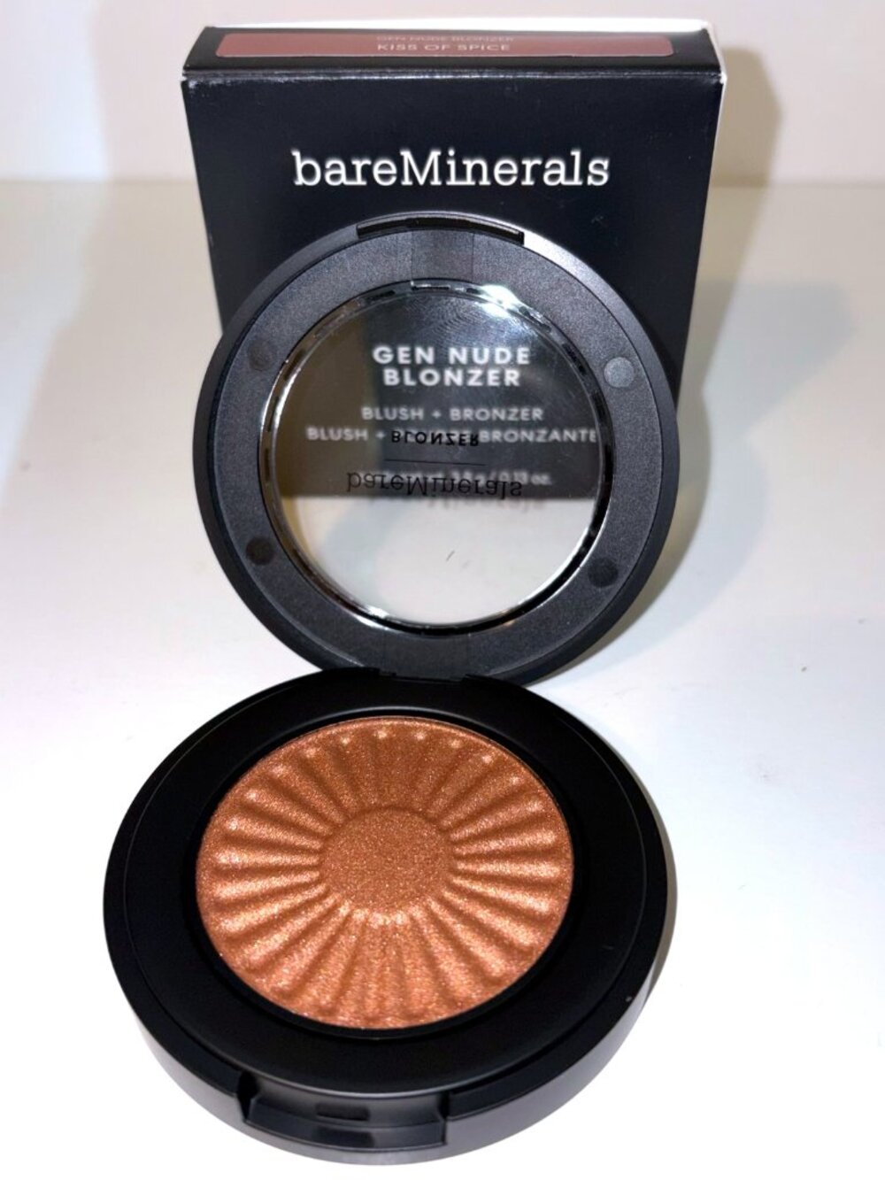 Bareminerals Gen Nude Blonzer Blush and Bronzer Kiss of Spice